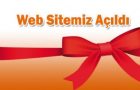 Web Sitemiz Açıldı